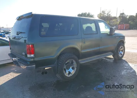 2000 Ford Excursion Xlt from USA, damaged, VIN 1FMNU41S8YED28990